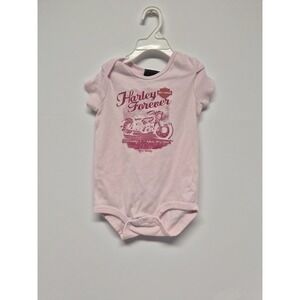 Harely Davidson Pink One piece "Someday I'll have my own" St. Thomas Sz 24 Month